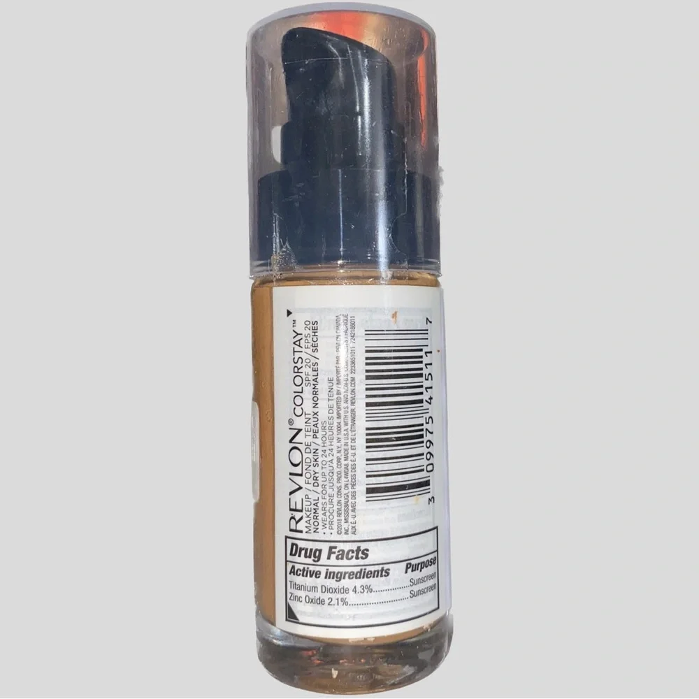 Revlon Colorstay Foundation “400 Caramel” SPF 20 for Normal/Dry Skin 1 fl oz